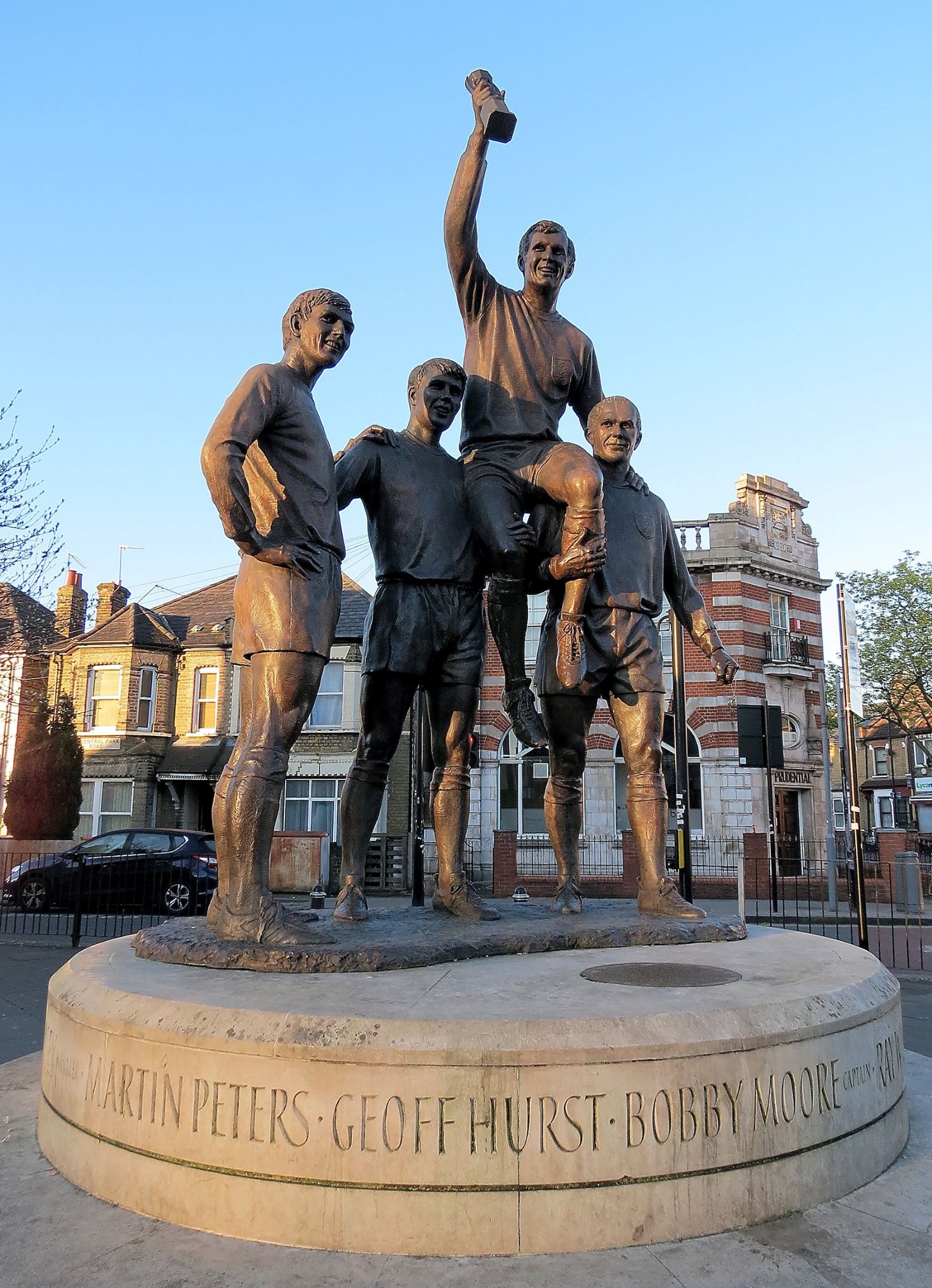 Statue of Booby Moore. West Ham