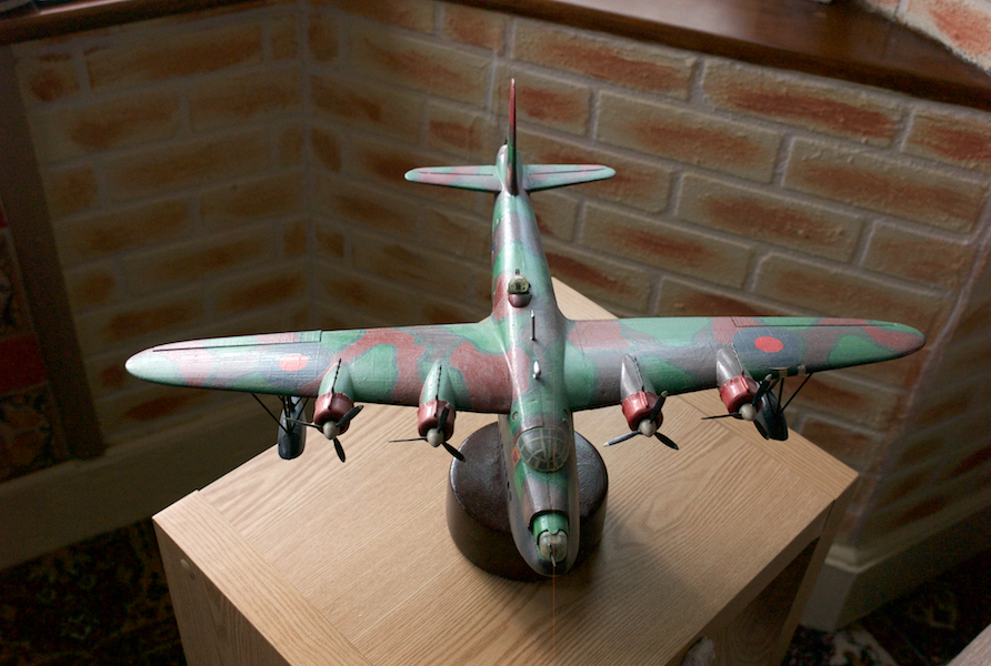 Picture of one of William's diecast model aeroplane 